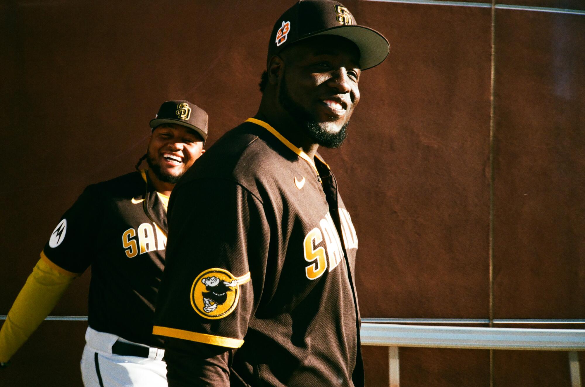 Union-Tribune photographer uses a throwback method to document Padres in spring  training - The San Diego Union-Tribune