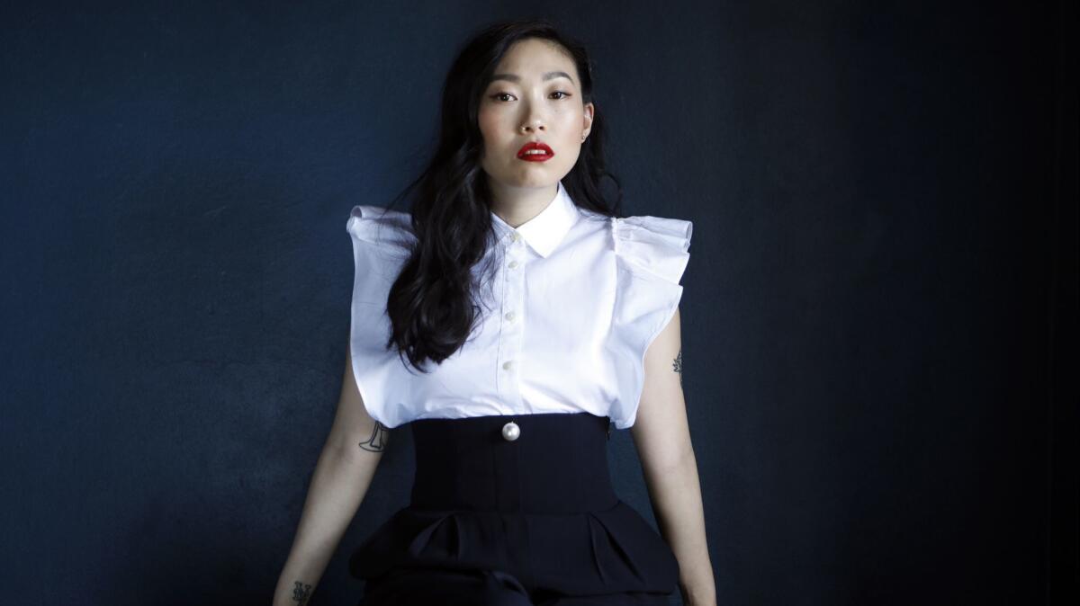 In addition to releasing her solo album in 2014, Awkwafina's previous screen credits include "Neighbors 2" and Hulu's "Future Man."