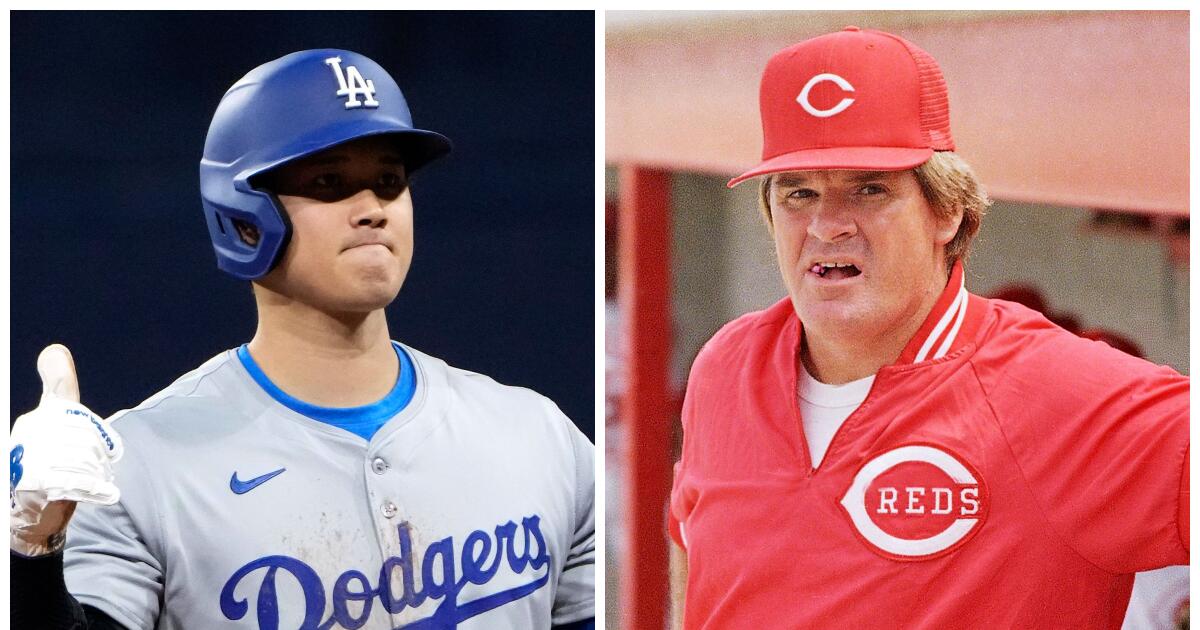 Is Shohei Ohtani another Pete Rose? Dodgers star not accused of betting on baseball, sports Is Shohei Ohtani another Pete Rose? Dodgers star not accused of betting on baseball, sports