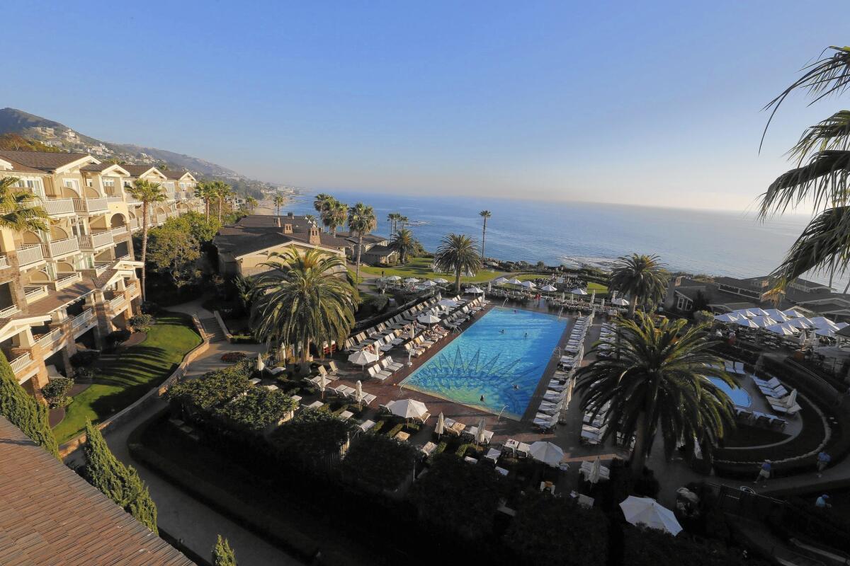 Luxury hotels such as the Montage Laguna Beach that endured the downturn are now thriving, making them appealing targets for investors. The resort sold last month.