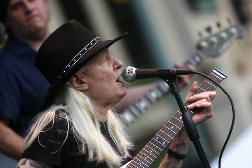 Download Blues Rock Guitar Great Johnny Winter Is Dead At 70 The San Diego Union Tribune