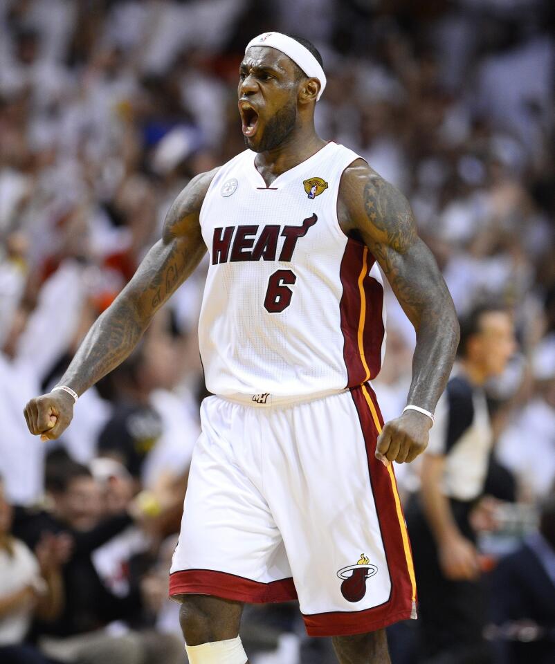 NBA Finals: Miami Heat vs. San Antonio Spurs, Game 5 - Los Angeles Times