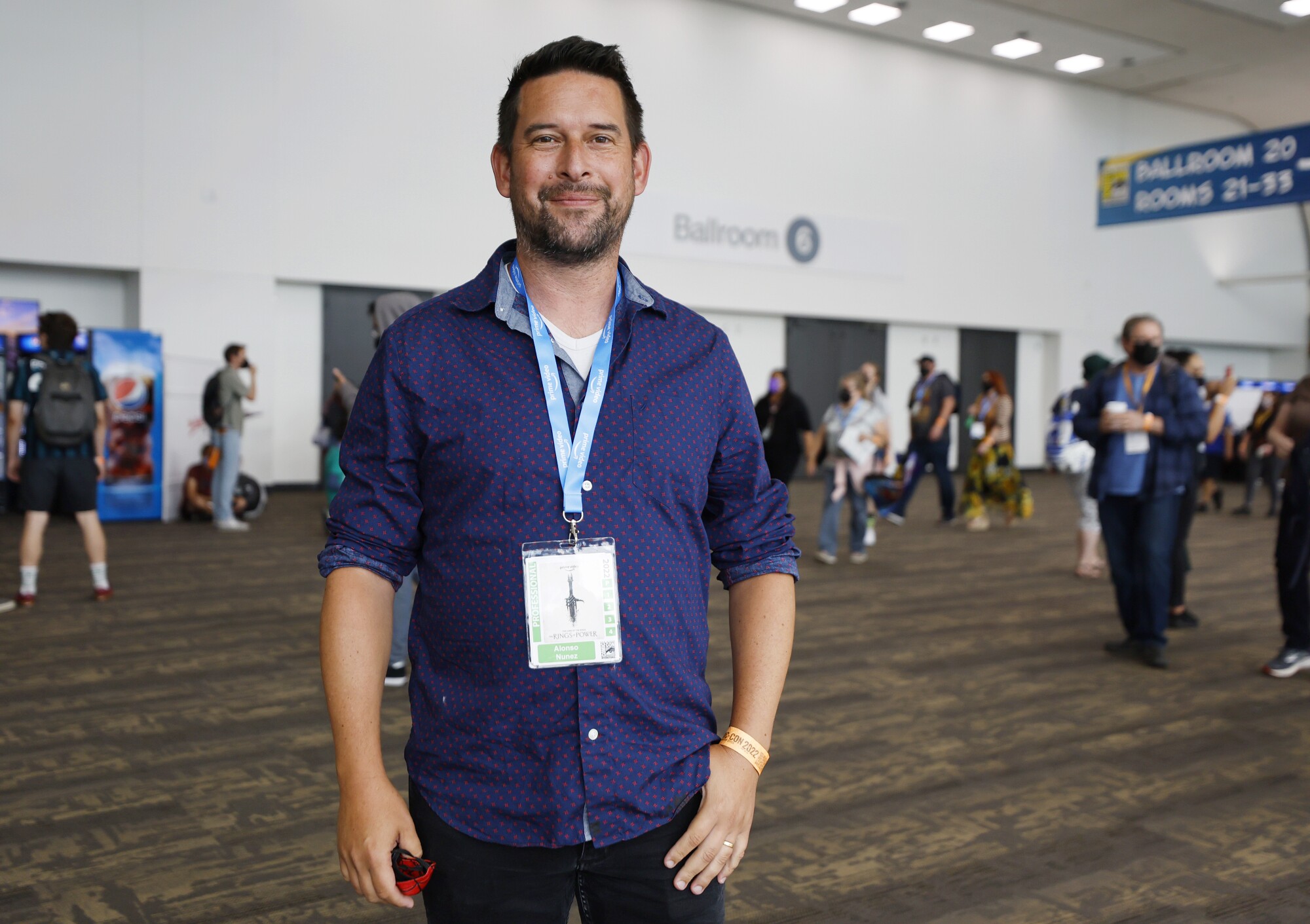 Alonso Nunez, CEO of Little Fish Comic Book Studio, took students to Comic-Con
