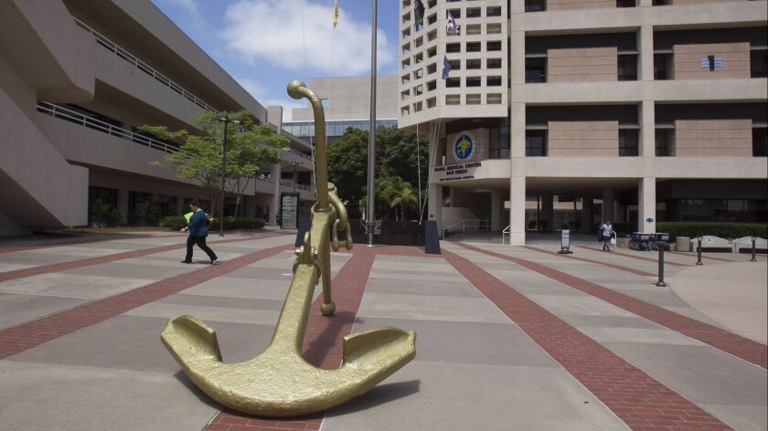 A 2017 file photo of Naval Medical Center San Diego.