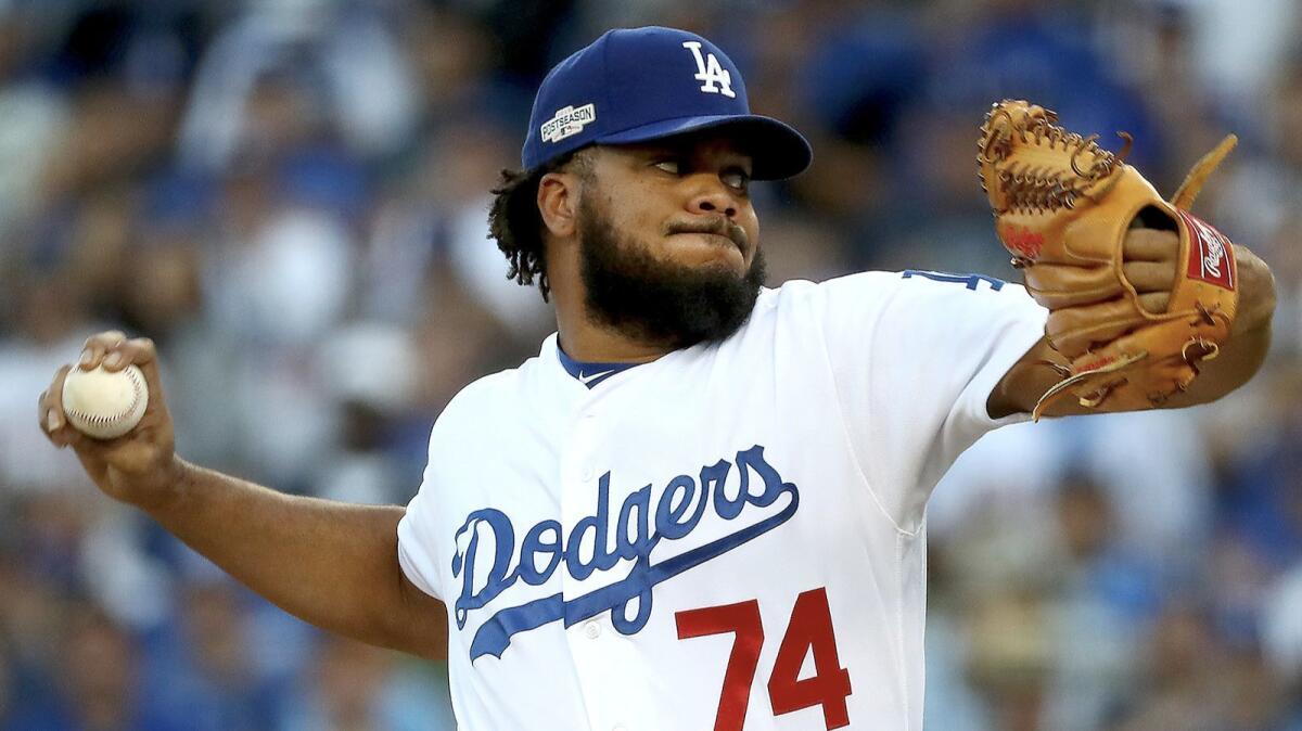 Kenley Jansen is back with the Dodgers.