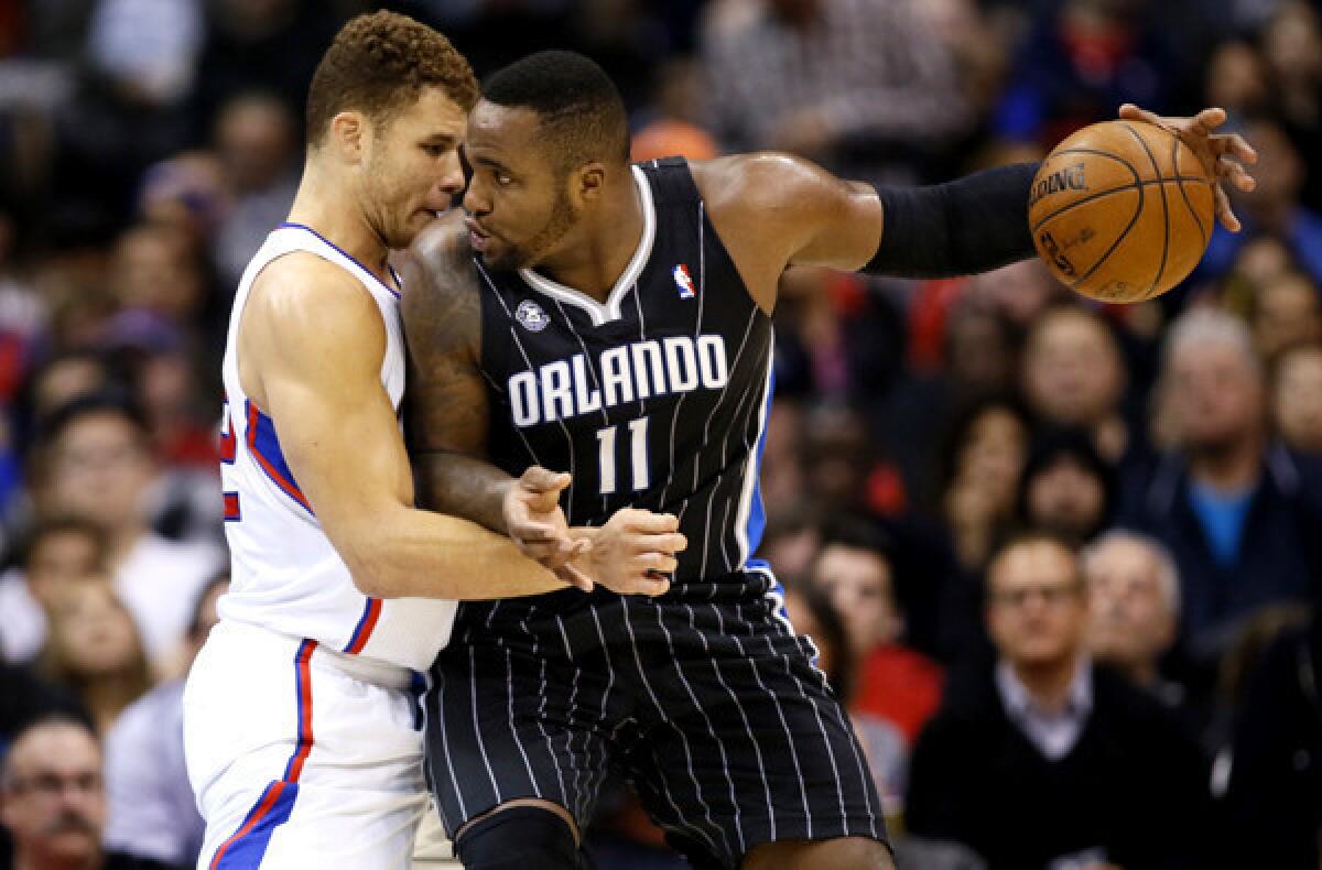 The next time former Magic power forward Glen Davis takes the court, he'll be playing alongside Clippers power forward Blake Griffin, not against him.