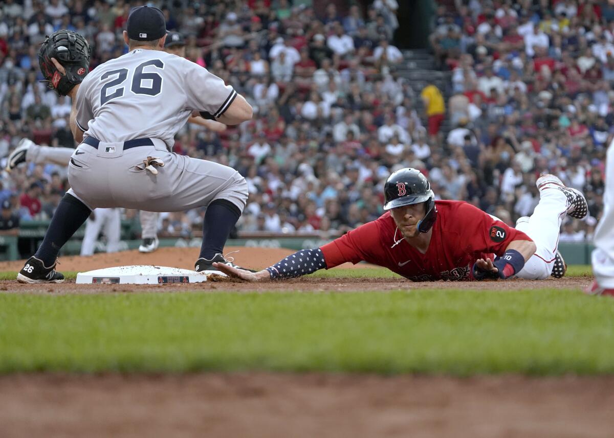 Trevor Story goes 0-for-5 in Boston Red Sox debut but enjoys 'intense'  atmosphere vs. Yankees: 'That's what I was expecting' 