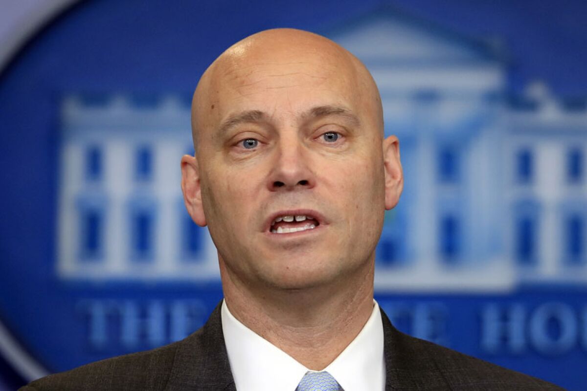 Marc Short is the closest aide to Vice President Mike Pence.