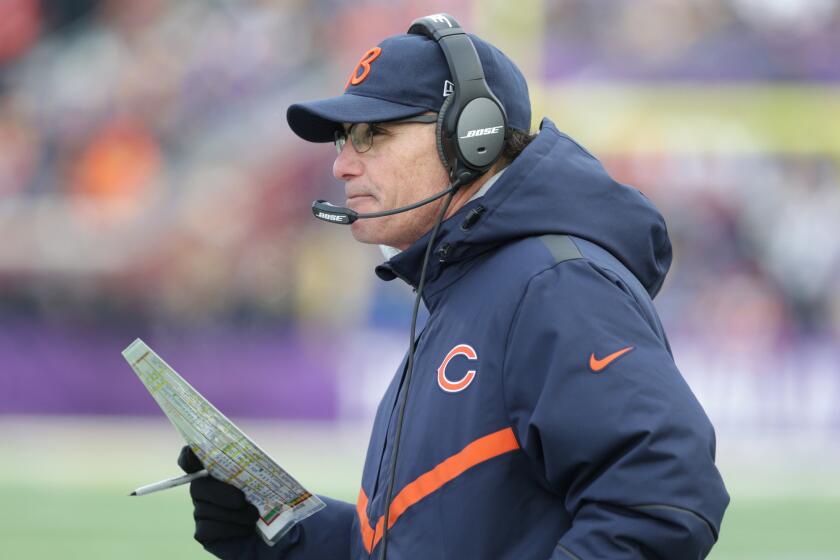 Former Bears Coach Marc Trestman has been hired to be the Baltimore Ravens' offensive coordinator.