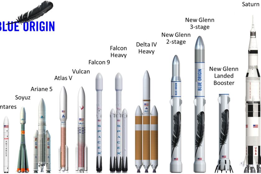 Jeff Bezos' Blue Origin rocket suffers failure seconds into uncrewed launch  - Los Angeles Times