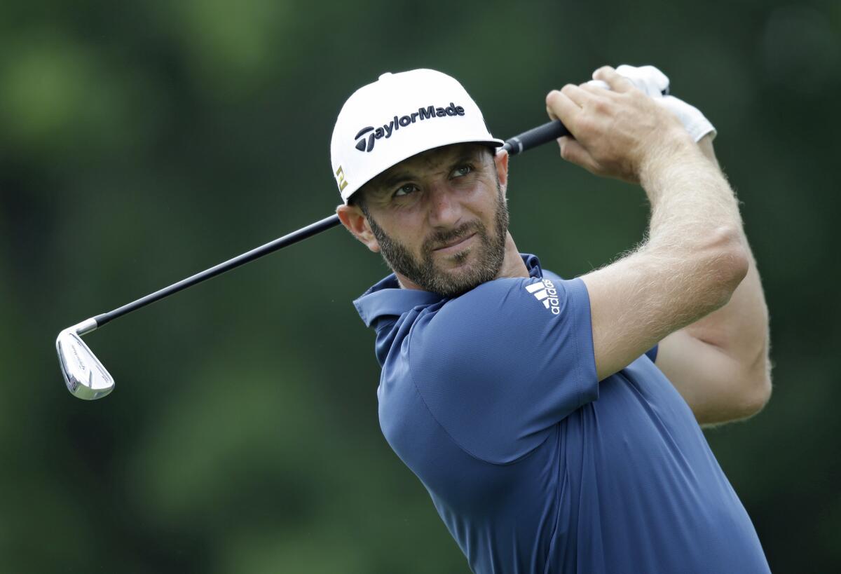 Dustin Johnson is one of the favorites to win the British Open.