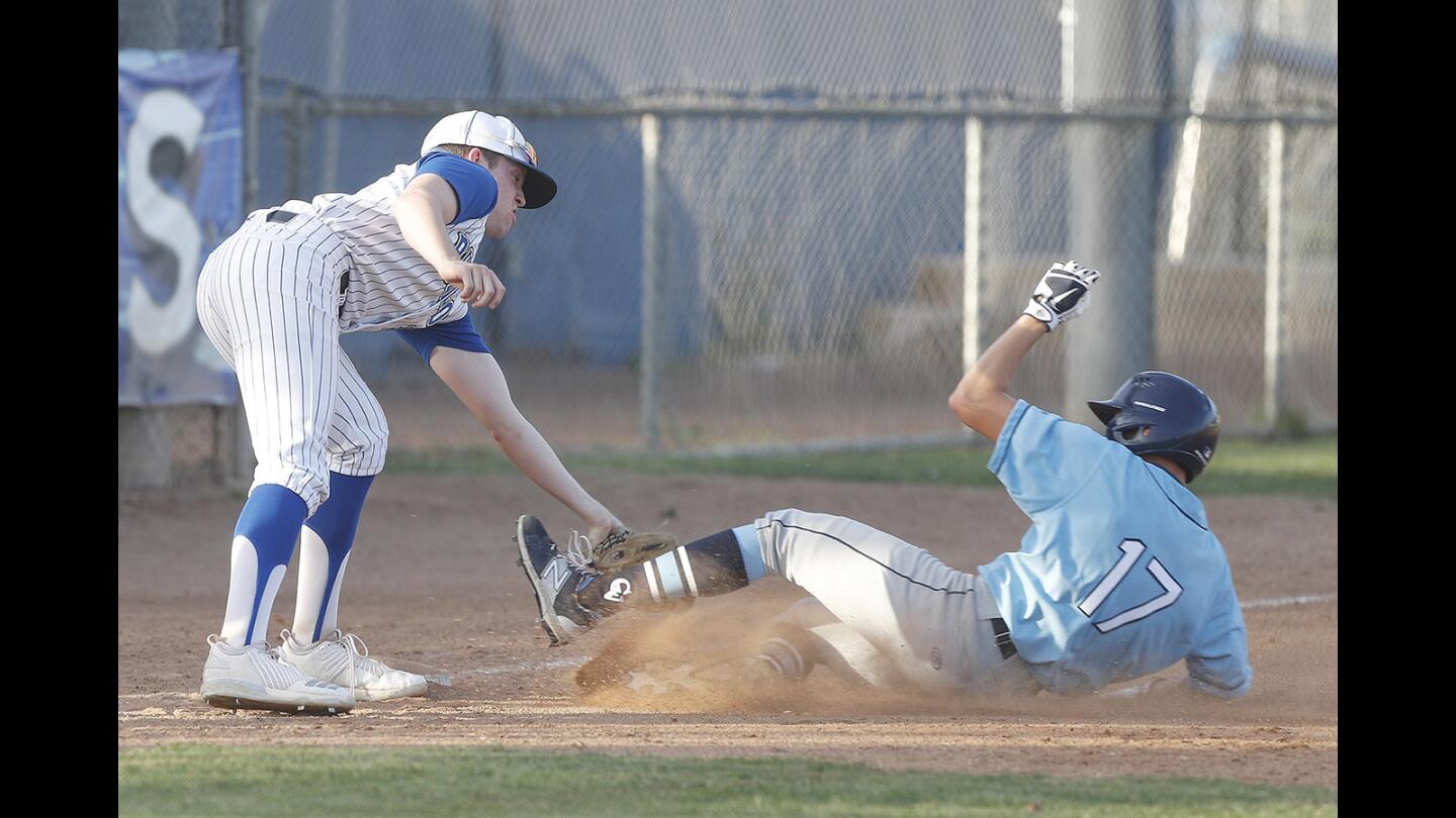 Photo Gallery: Crescenta Valley vs. Burbank in Pacific League baseball