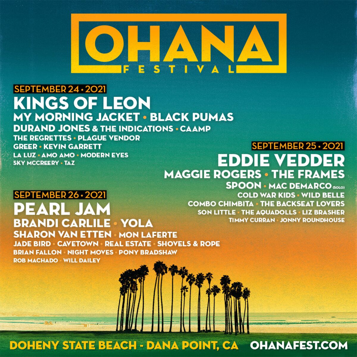 2021 Ohana Festival