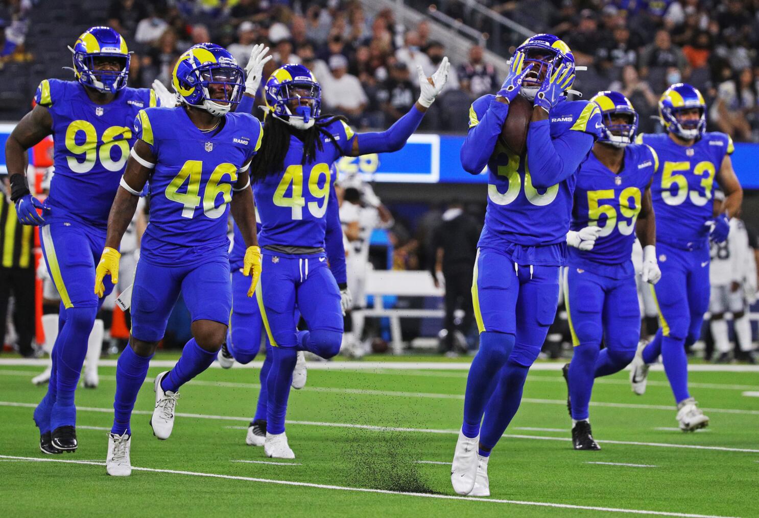 Why Did Los Angeles Rams Pull John Wolford After One Drive vs. Las Vegas  Raiders? - Sports Illustrated LA Rams News, Analysis and More