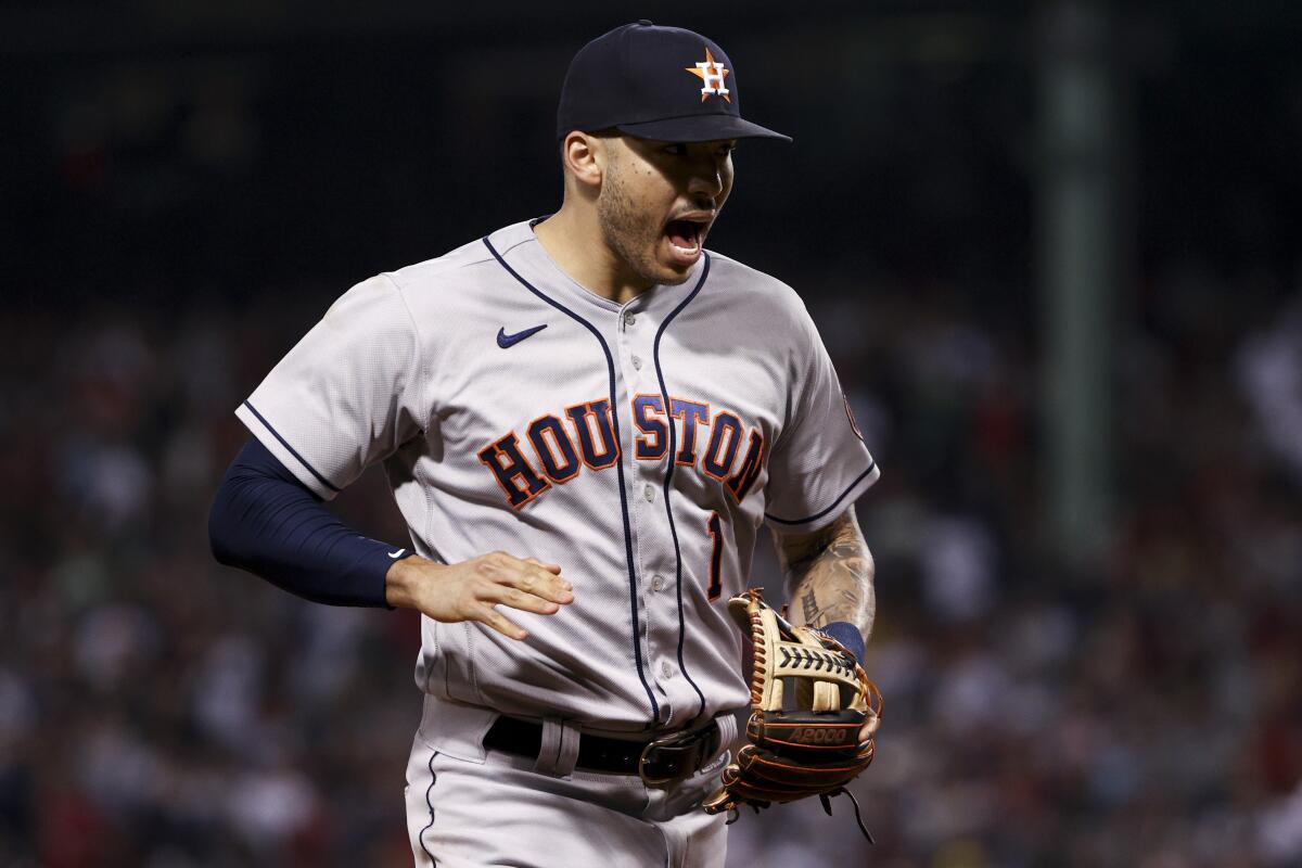 Astros shortstop Carlos Correa named 2015 American League Rookie