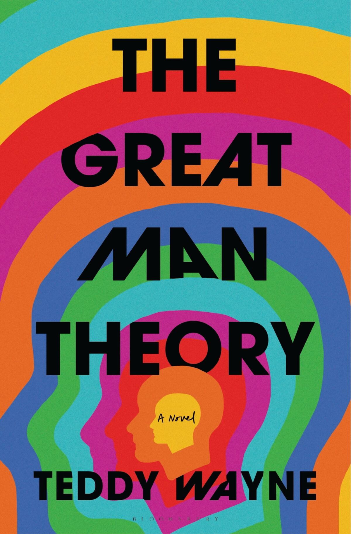 The book cover for Teddy Wayne's "The Great Man Theory"