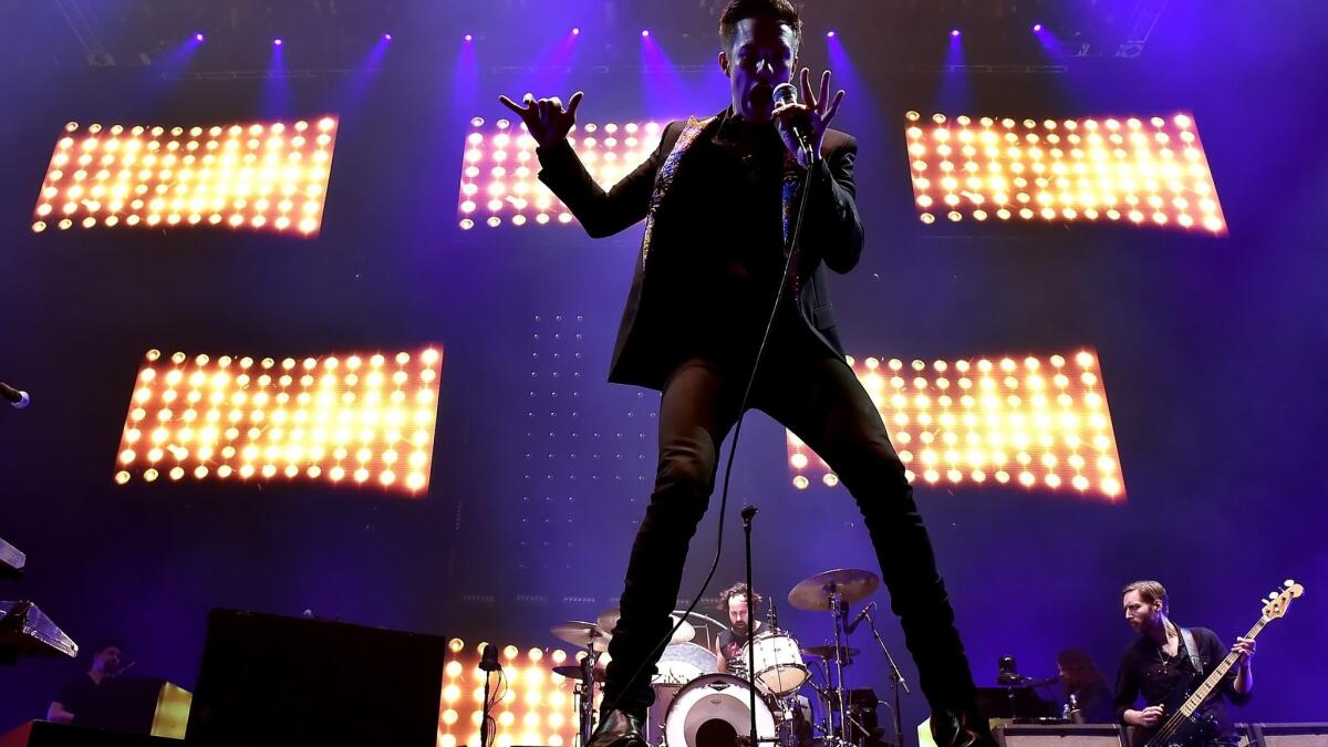The Las Vegas-based band the Killers is urging people to join its members in honoring the lives of those who died in the Oct. 1 shooting along the Strip.