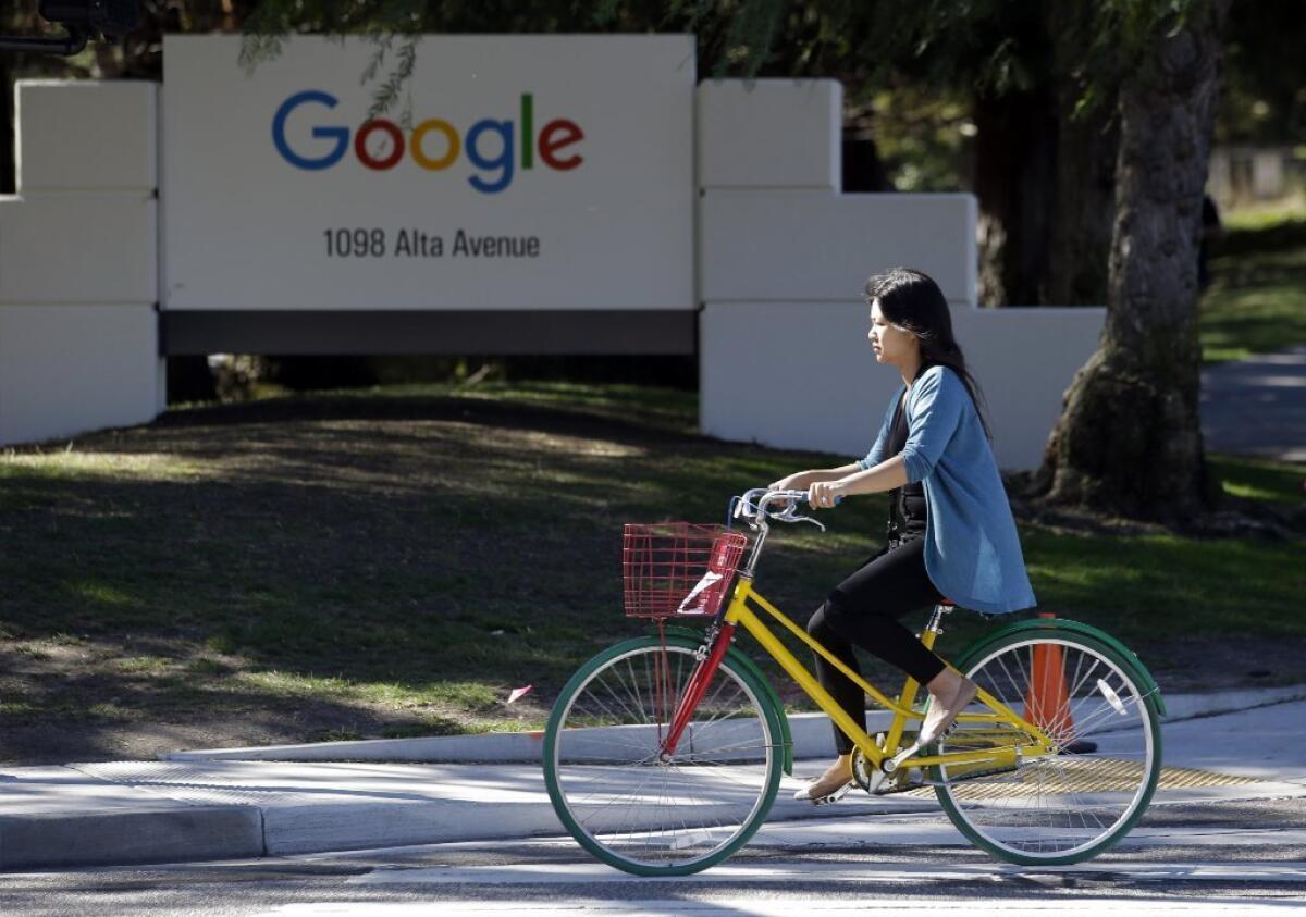 Google, which operates from headquarters in Mountain View, is working on its relationship with the Chinese government.