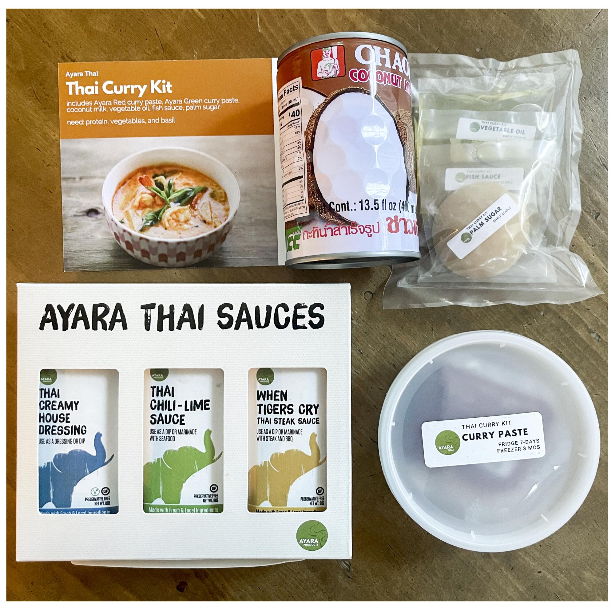 A curry kit from Ayara Thai