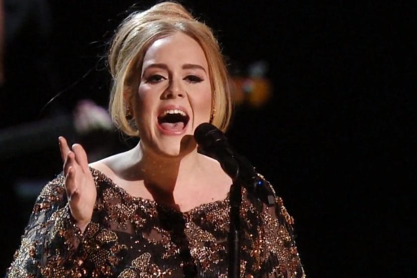 Adele performs at Radio City Music Hall in NBC's "Adele Live in New York City."
