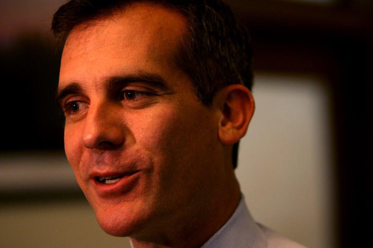 Los Angeles Mayor Eric Garcetti has agreed to terms of a new labor agreement for Department of Water and Power union workers.