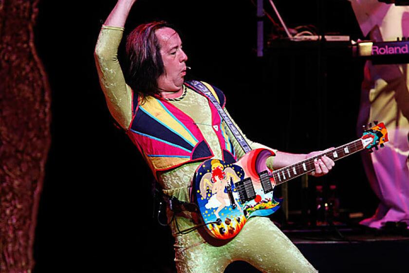 Soul-prog-glam auteur Todd Rundgren performs his 1973 album, "A Wizard, a True Star," in its entirety at the Orpheum Theatre in Los Angeles.