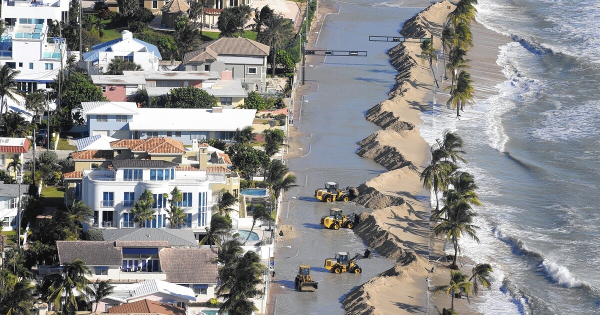 Climate denial isn't saving coastal cities from rising seas - Los Angeles Times