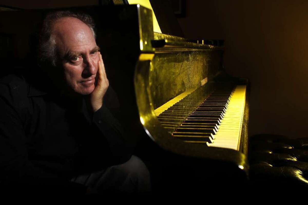 Jeffrey Kahane, music director of the Los Angeles Chamber Orchestra, at his Santa Rosa home in 2011.