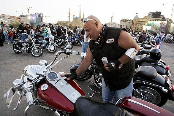 Harleys in Lebanon