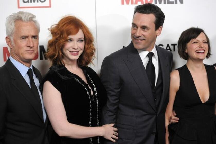 "Mad Men" stars John Slattery, Christina Hendricks, Jon Hamm and Elisabeth Moss.