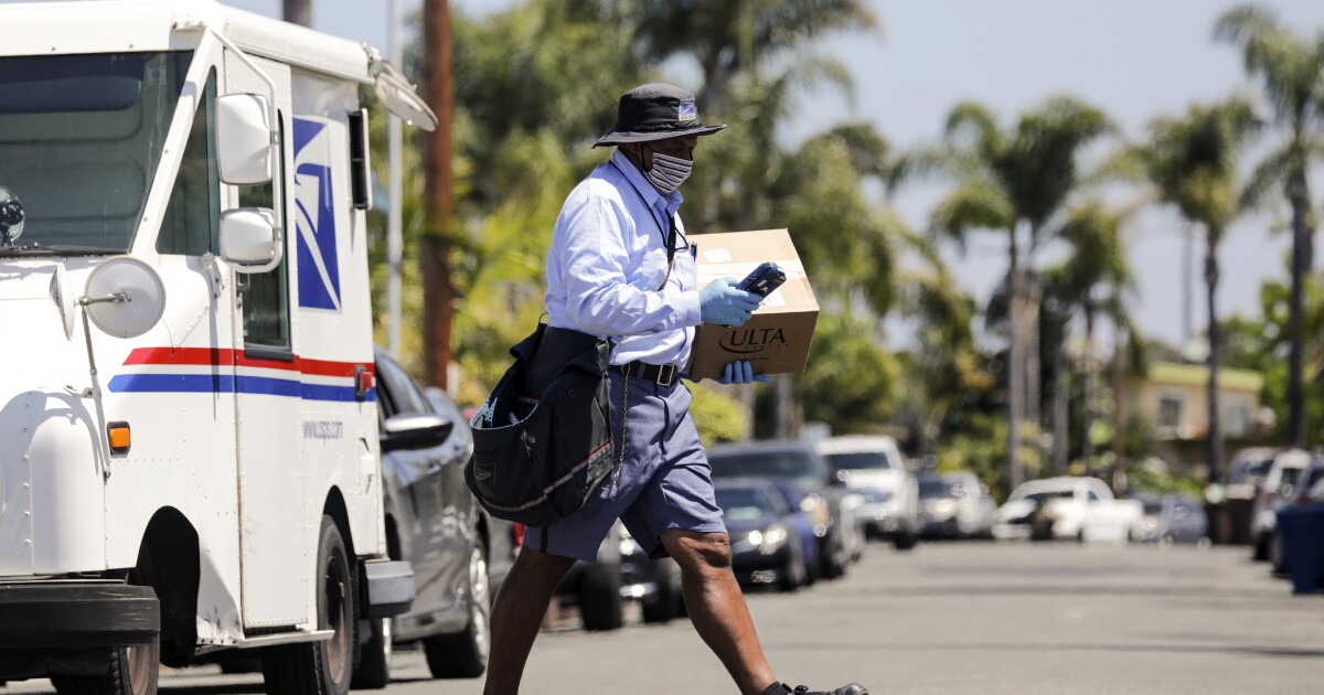 U S Postal Service Faces Extra Coronavirus Financial Woes Los Angeles Times