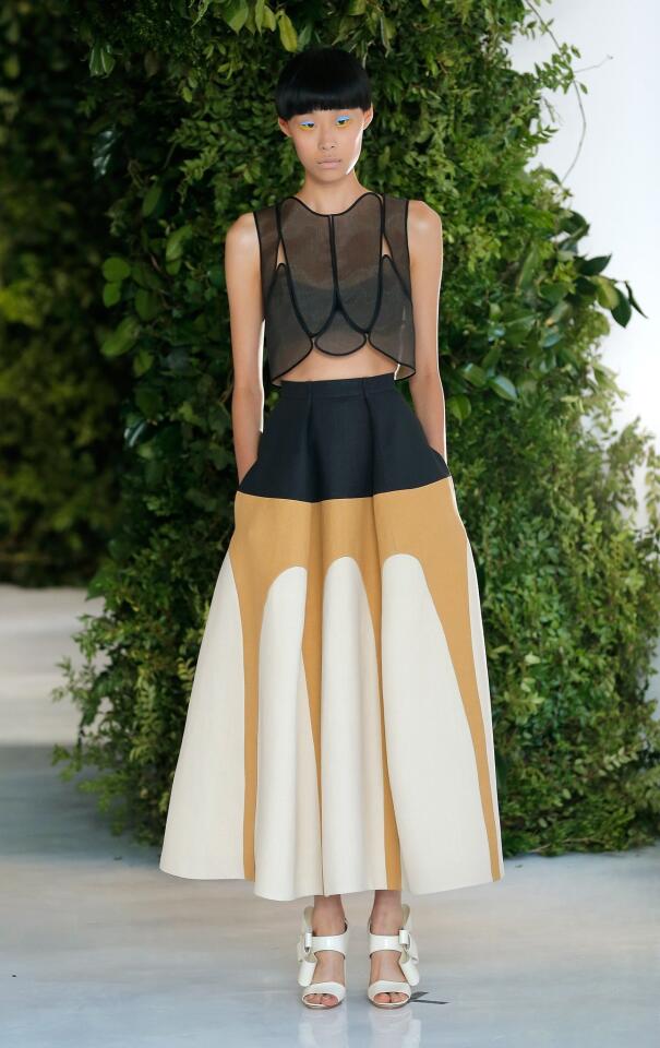 Delpozo - spring 2014