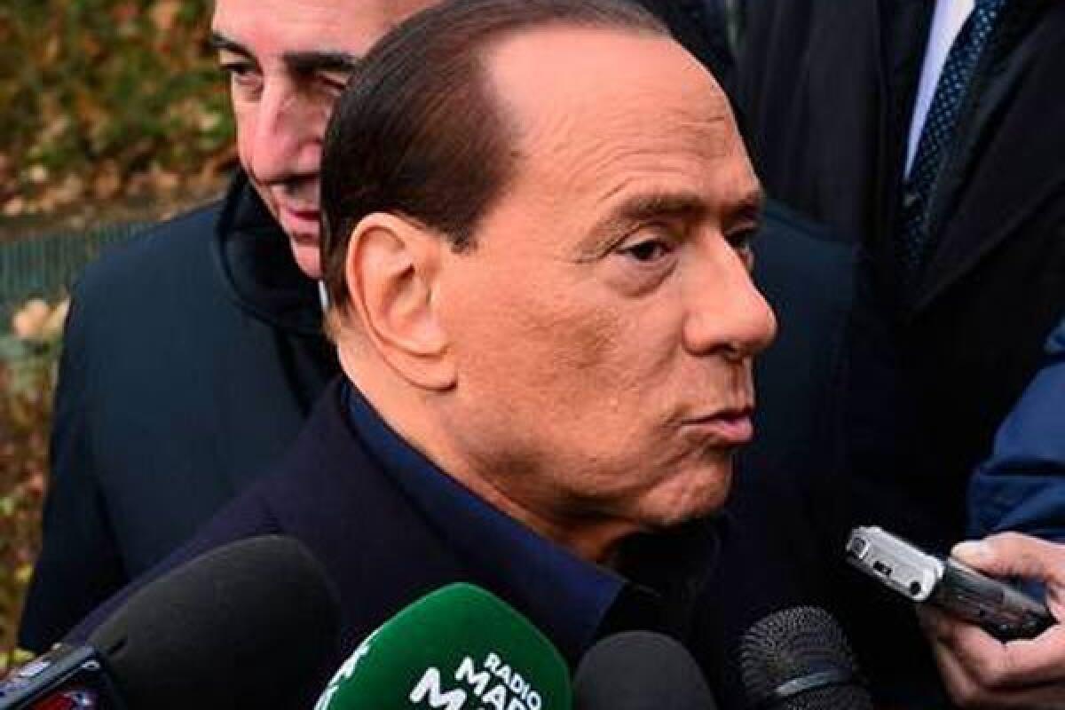 Former Italian Prime Minister Silvio Berlusconi announced Saturday that he had decided to seek another term, after earlier vowing to retire from elected office.