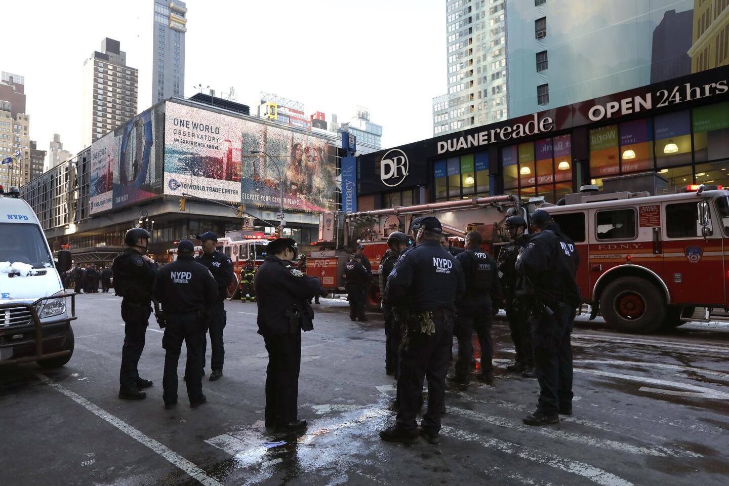 Explosion at Port Authority Bus Terminal