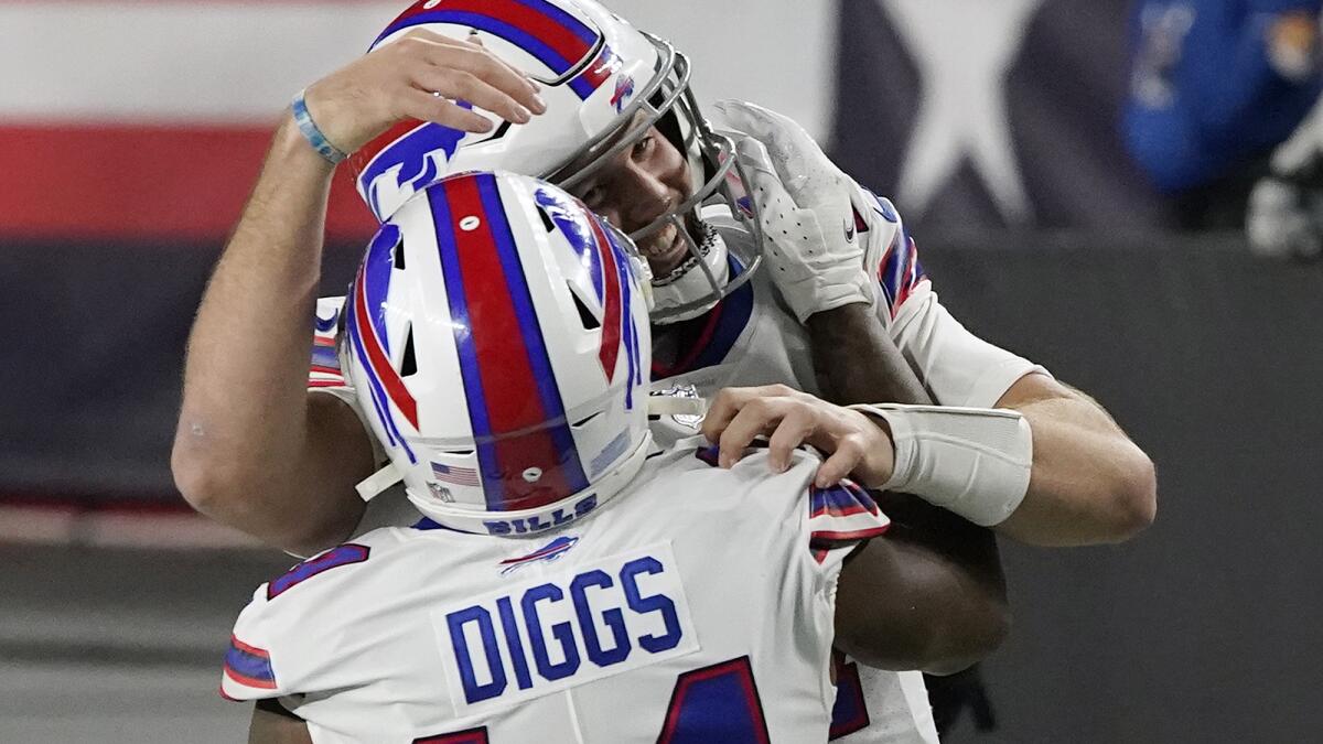 Allen to Diggs: Chemistry builds between Bills' dynamic duo