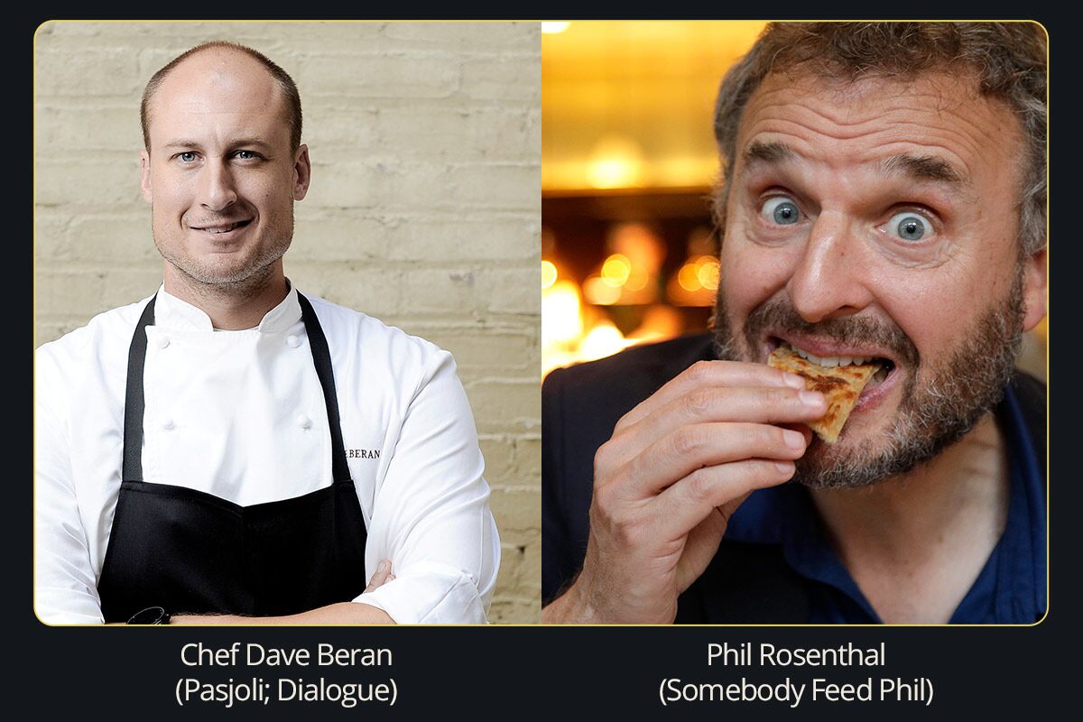 Dave Beran and Phil Rosenthal