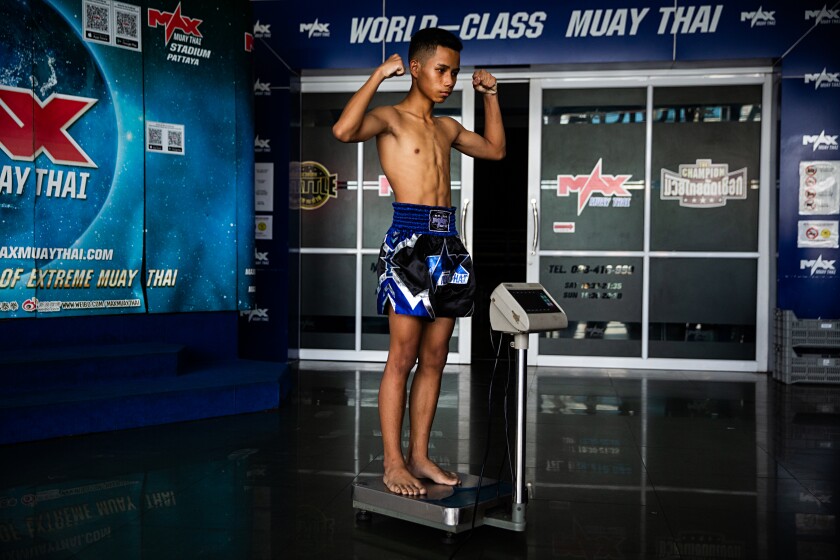 Young Thai Boxer Looks Like A Lollipop Stings Like A Bee