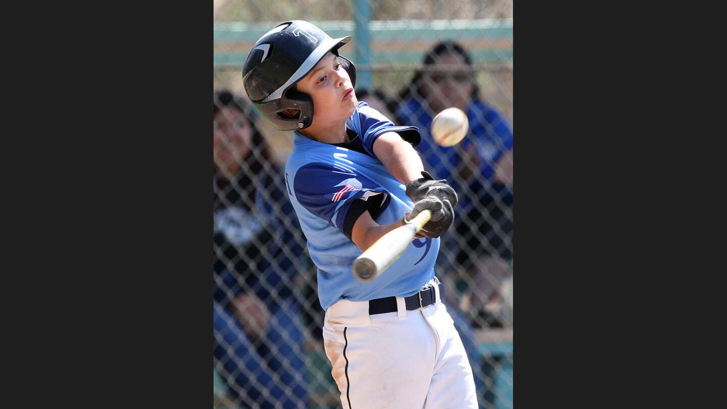 Photo Gallery: Crescenta Valley 11-year-old majors beats Vaqueros in District 16 Little League championship