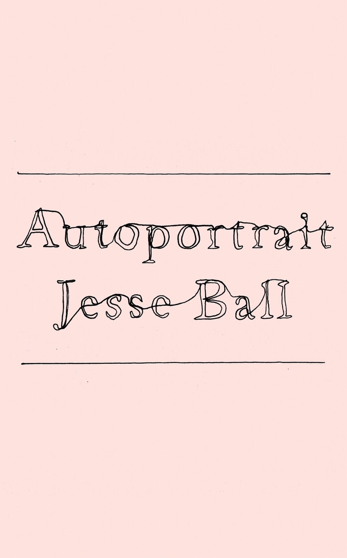 "Autoportrait" by Jesse Ball