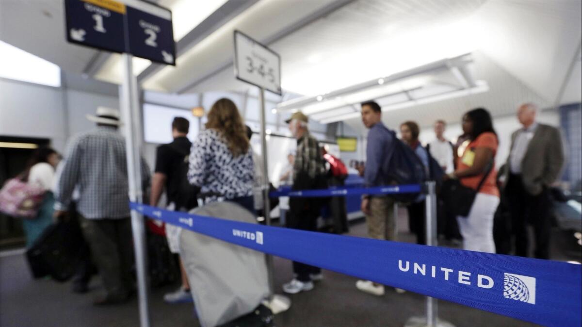 United Airlines has adopted a new boarding process that reduces the number of lanes at the gate from five to two.