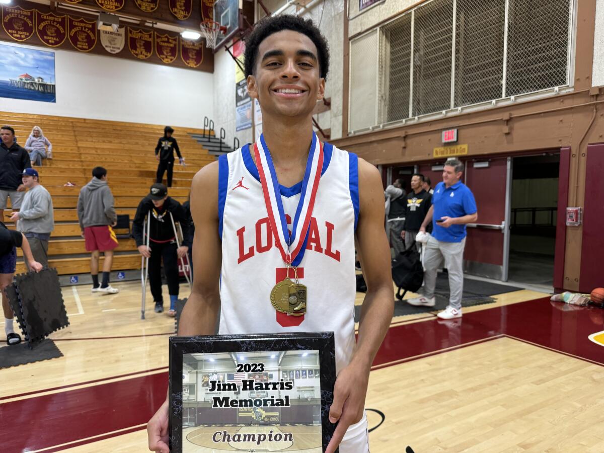 Samori Guyness of Los Alamitos was named the most valuable player of the Ocean View tournament.