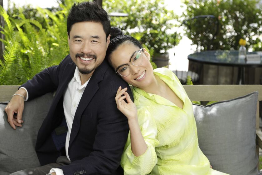 CULVER CITY, CA -- MAY 24, 2019: Randall Park and Ali Wong star in, produced and co-wrote the Netflix romantic comedy "Always Be My Maybe."(Myung J. Chun / Los Angeles Times)