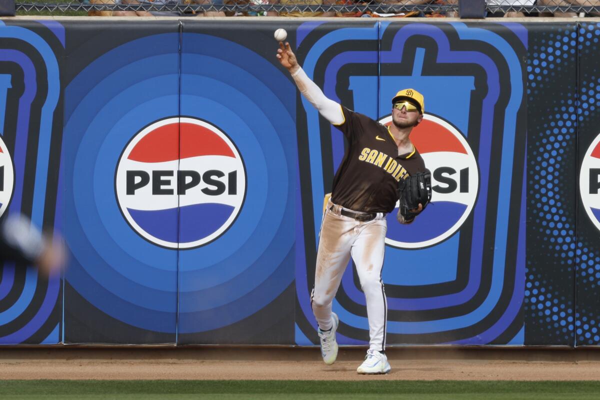 Padres have 'real' outfield competition with time dwindling The San