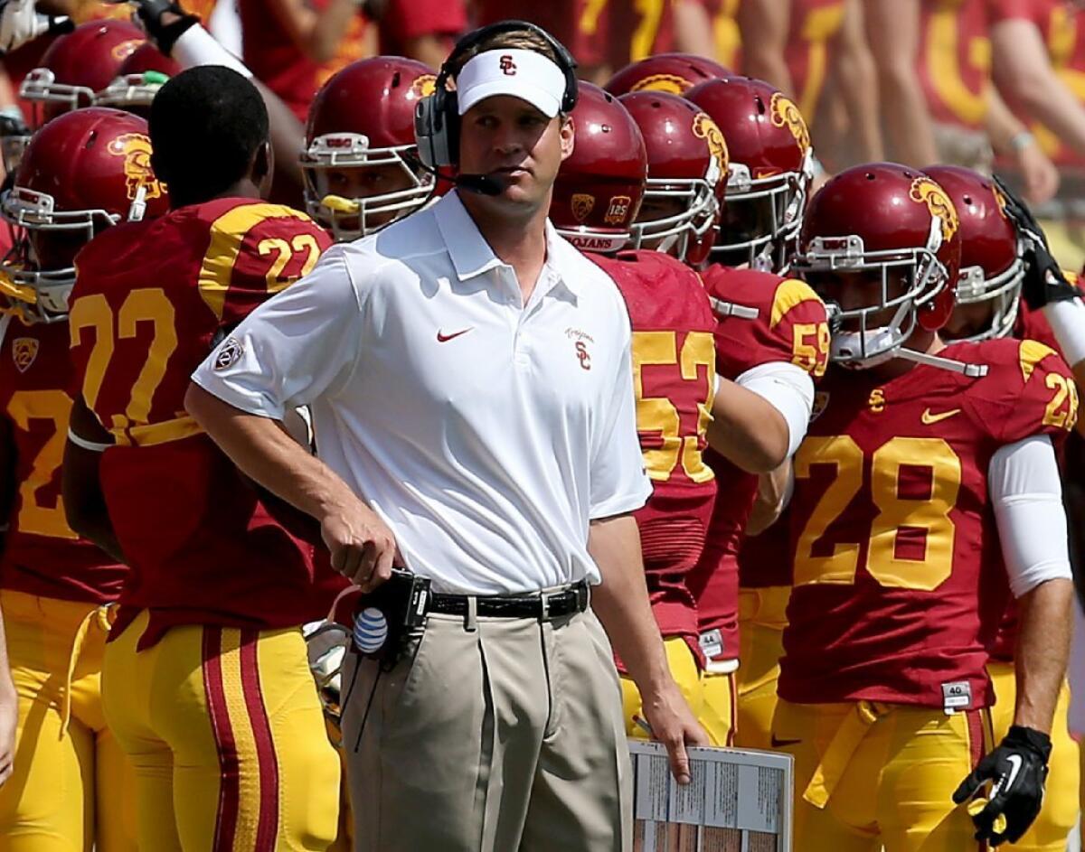 Former USC Coach Lane Kiffin is reportedly being considered for an Alabama coordinator job.