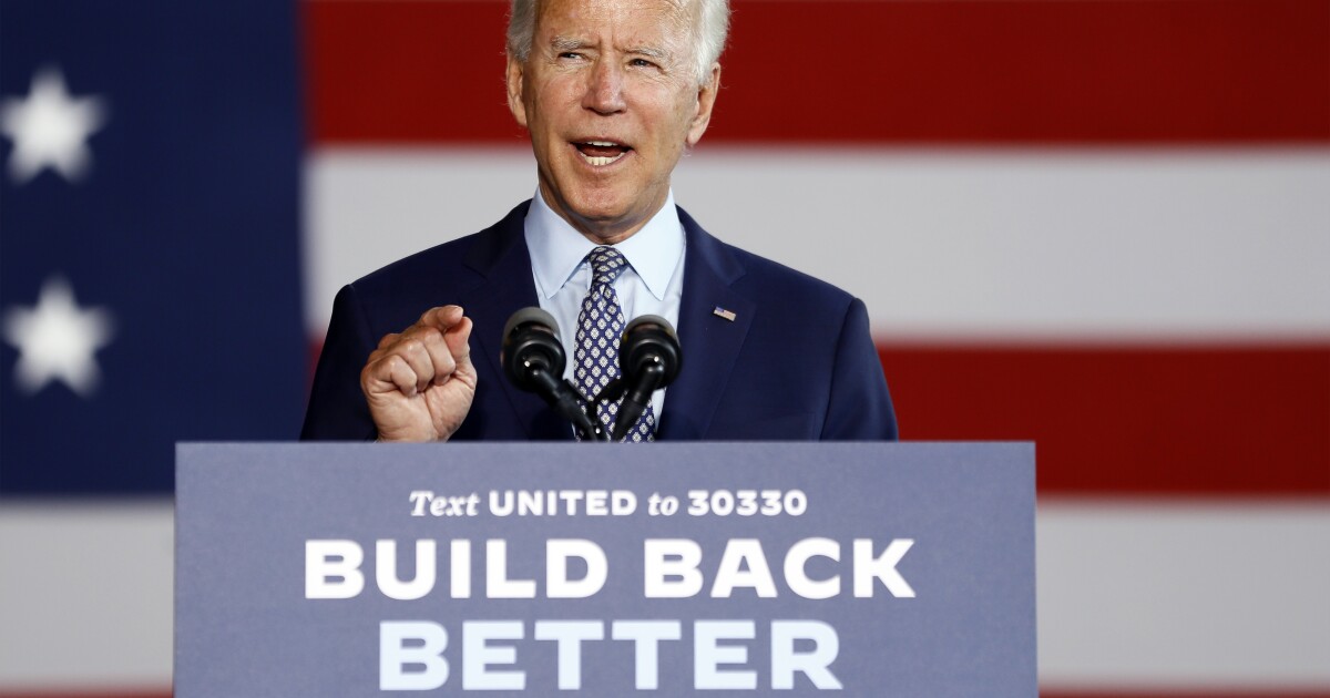 Joe Biden sets out aggressive plan to tackle climate change - Los Angeles Times