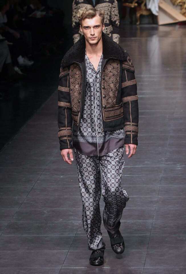 Milan Fashion Week Men's Collections F/W 2012 - Dolce & Gabbana