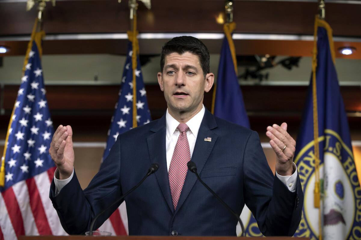 Paul Ryan es originario de Wisconsin. Hasta enero de 2019, fue el presidente del Congreso.