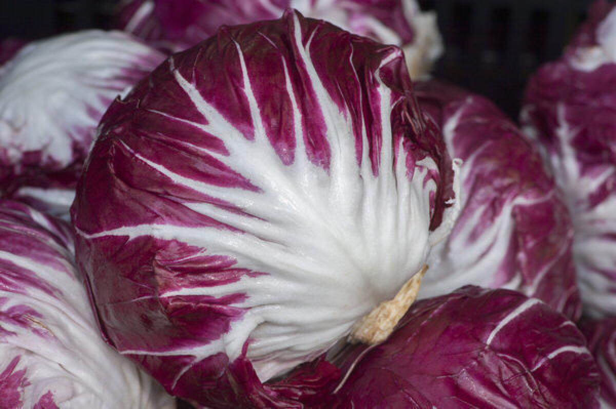 Radicchio can be torn and used the same as any salad green. It is especially nice finished with some shaved Parmigiano-Reggiano.