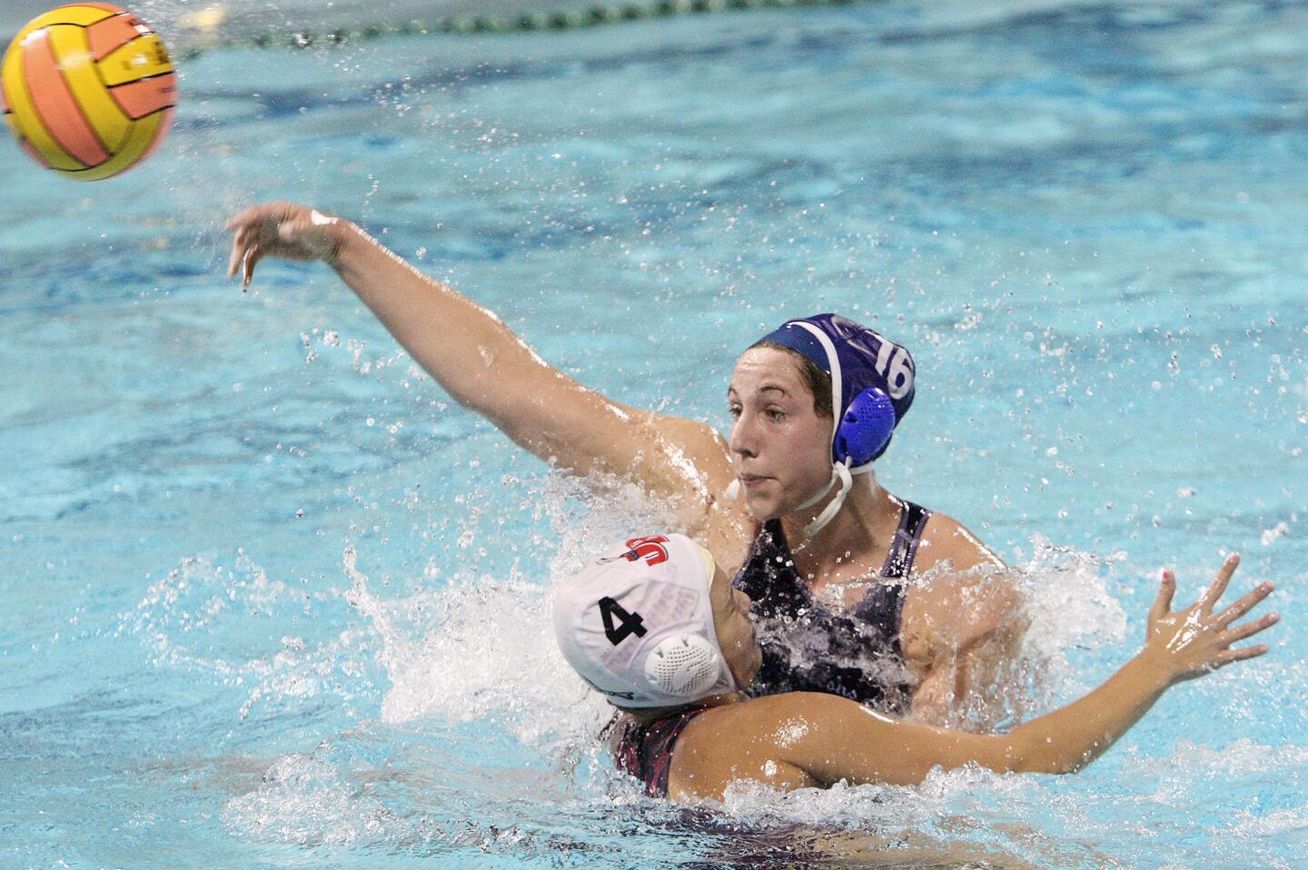 CV's Elissa Arnold shoots the ball past Burroughs' Cheyenne Morrison during a match on Tuesday, February 11, 2014.