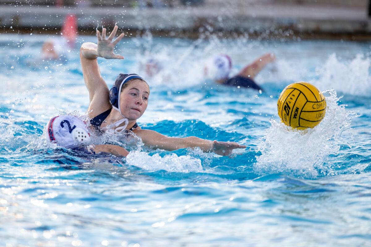 CdM's Didi Evans looks for an oppportunity against Riverside King on Saturday.